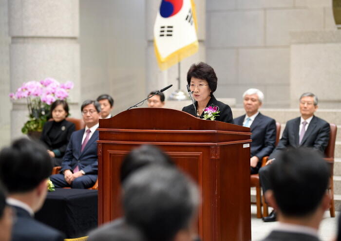박보영 전 대법관 퇴임식(사진=대법원)