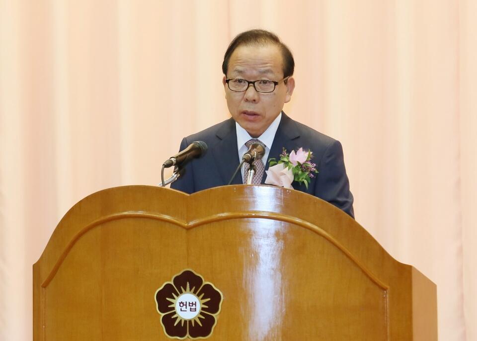 김이수 헌법재판관 19일 퇴임식(사진=헌법재판소)