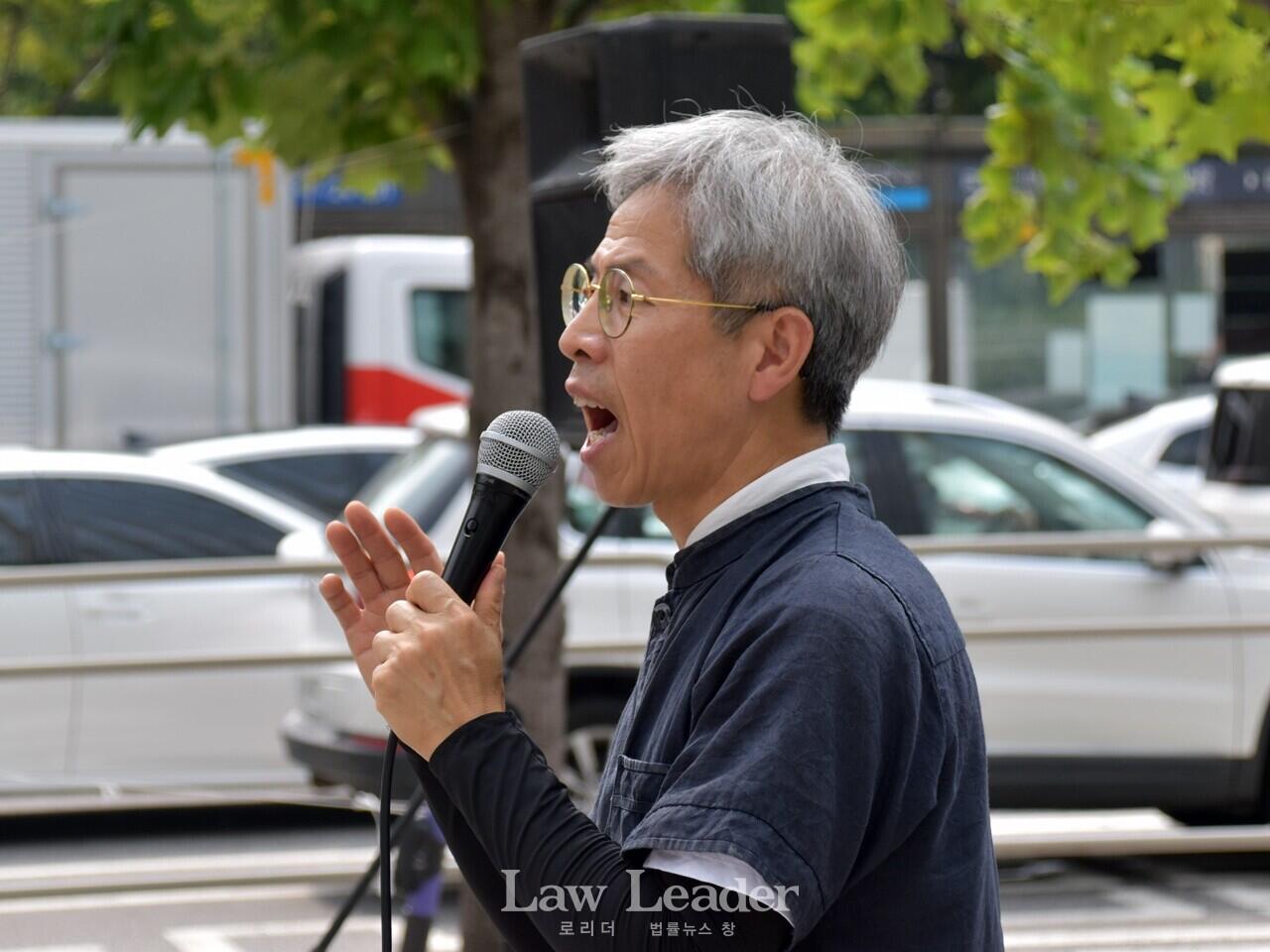 쿠팡 대책위원회 대표 권영국 변호사