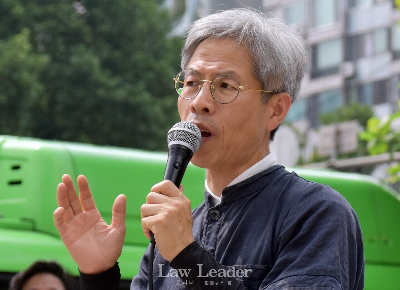 쿠팡 대책위원회 대표 권영국 변호사