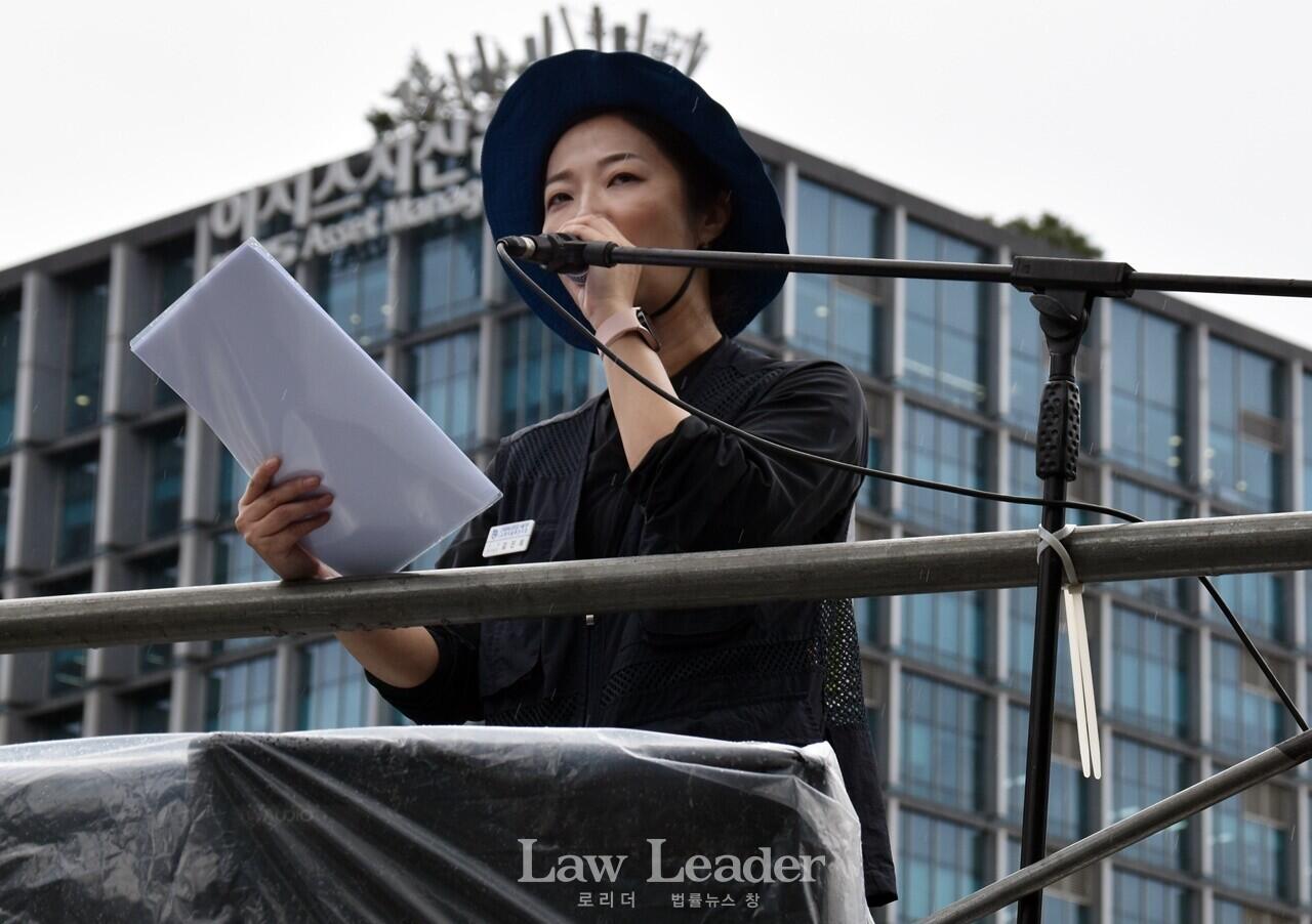  LG케어솔루션지회 김진희 수석부지회장