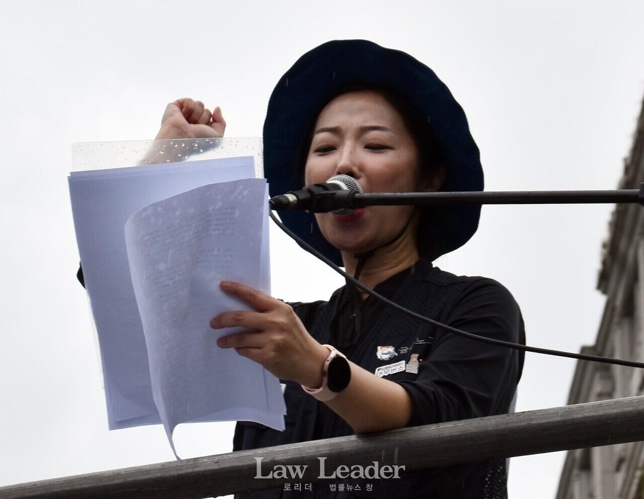  LG케어솔루션지회 김진희 수석부지회장