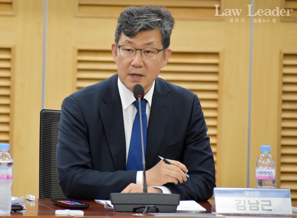 변호사 출신 김남근 더불어민주당 당선자