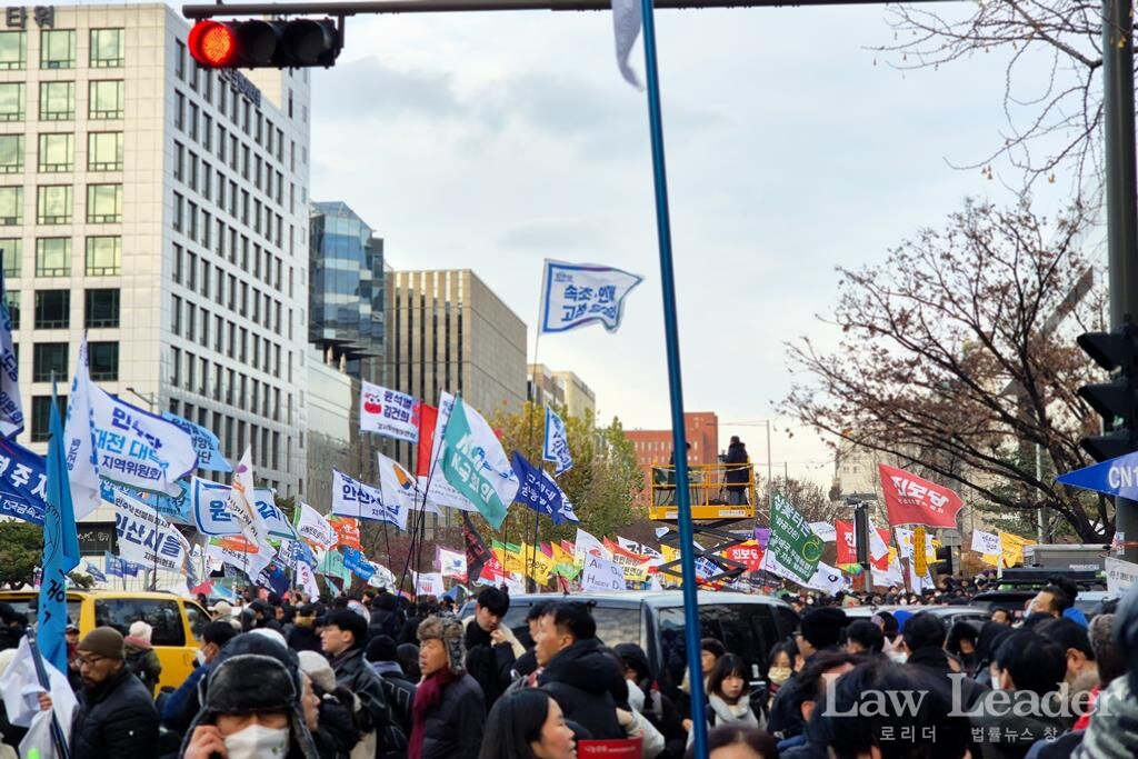 12월 7일 범국민촛불대행진 집회