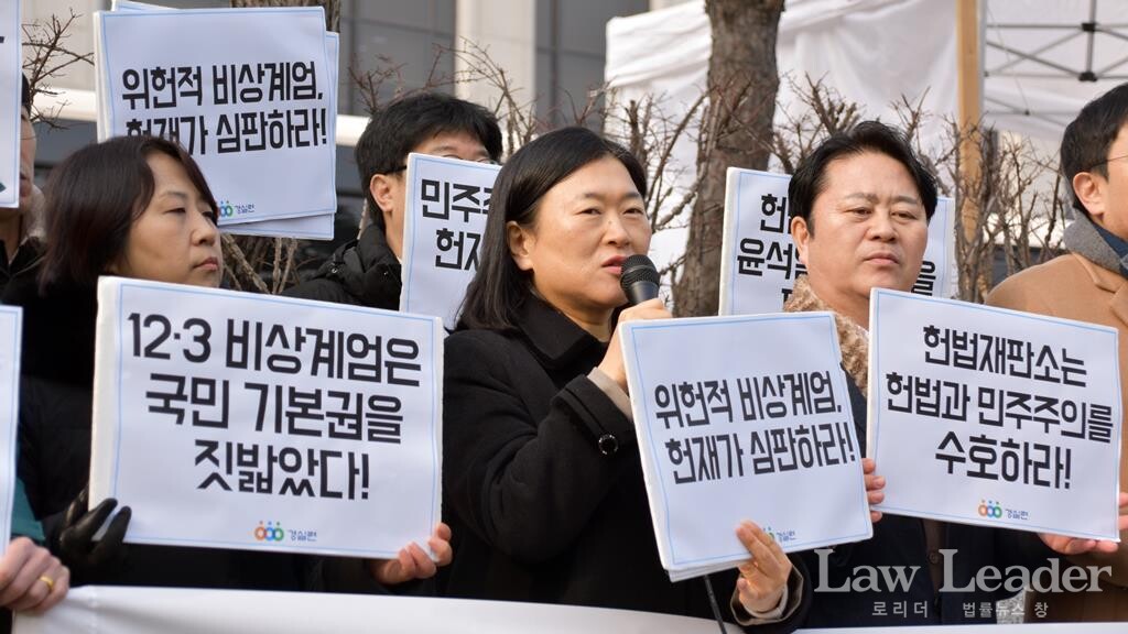 김성달 경실련 사무총장이 발언하고 있다.