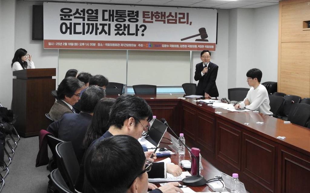 김문수 더불어민주당 국회의원이 축사하고 있다. / 사진=김문수 의원 페이스북