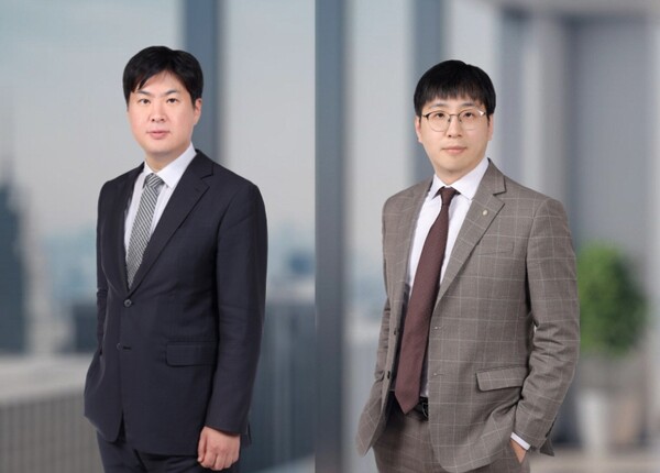 법무법인(유) 강남 김성태 청주사무소 대표 변호사와 최진규 보험 전담 변호사