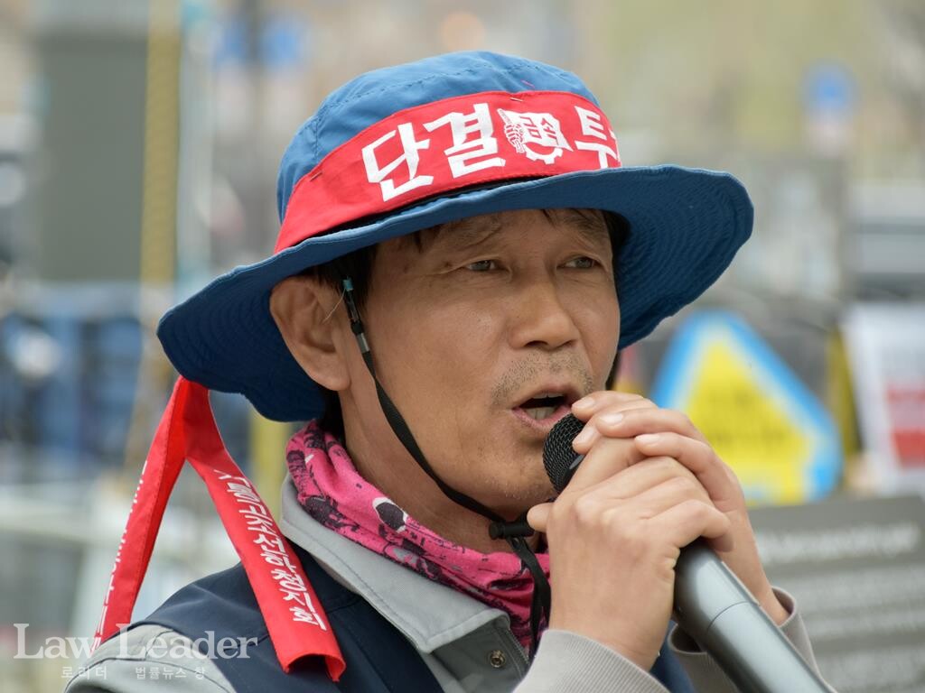 박태규 금속노조 거제통영고성조선하청지회) 쟁의부장