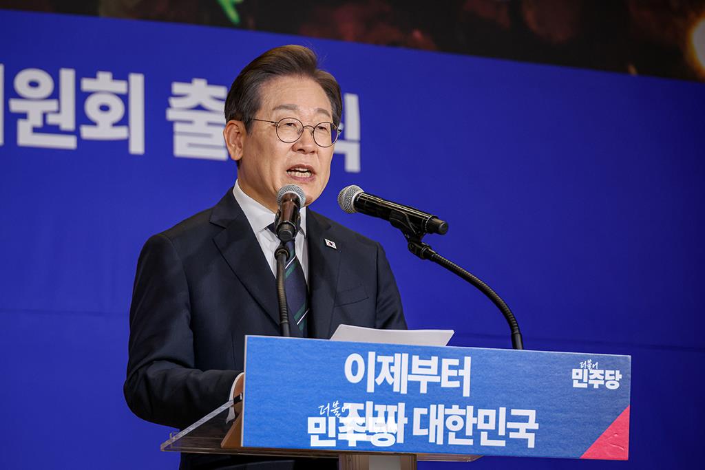 이재명 더불어민주당 대통령 선거 후보(사진=민주당)