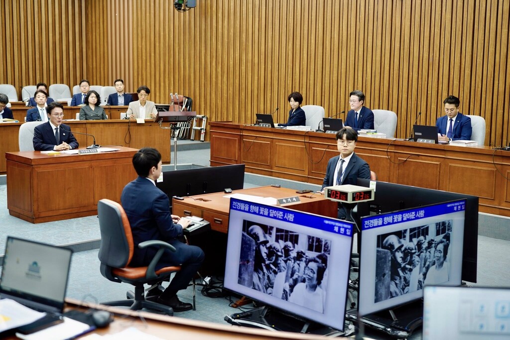 김민석 총리 후보자에 질의하는 채현일 의원 / 사진 = 채현일 국회의원 페이스북