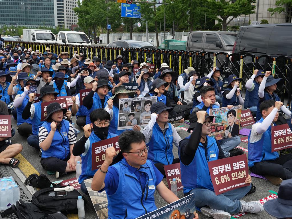 공투위 “6.30 공무원ㆍ교원 임금인상 쟁취! 간부결의대회”(사진=공노총)