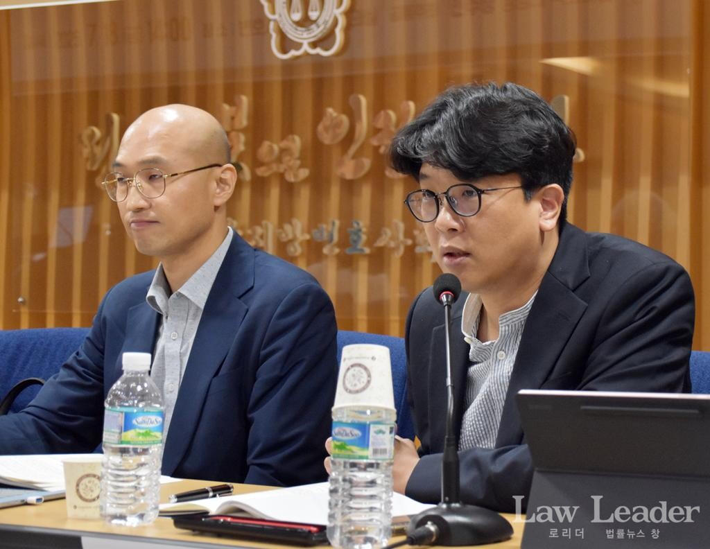 대한변호사협회 제1인권이사 정병욱 변호사, 서울지방변호사회 프로보노지원센터장 김준우 변호사