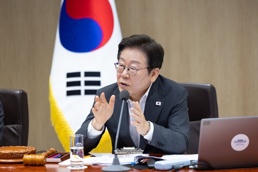 국무회의 주재하는 이재명 대통령(사진=대통령실)